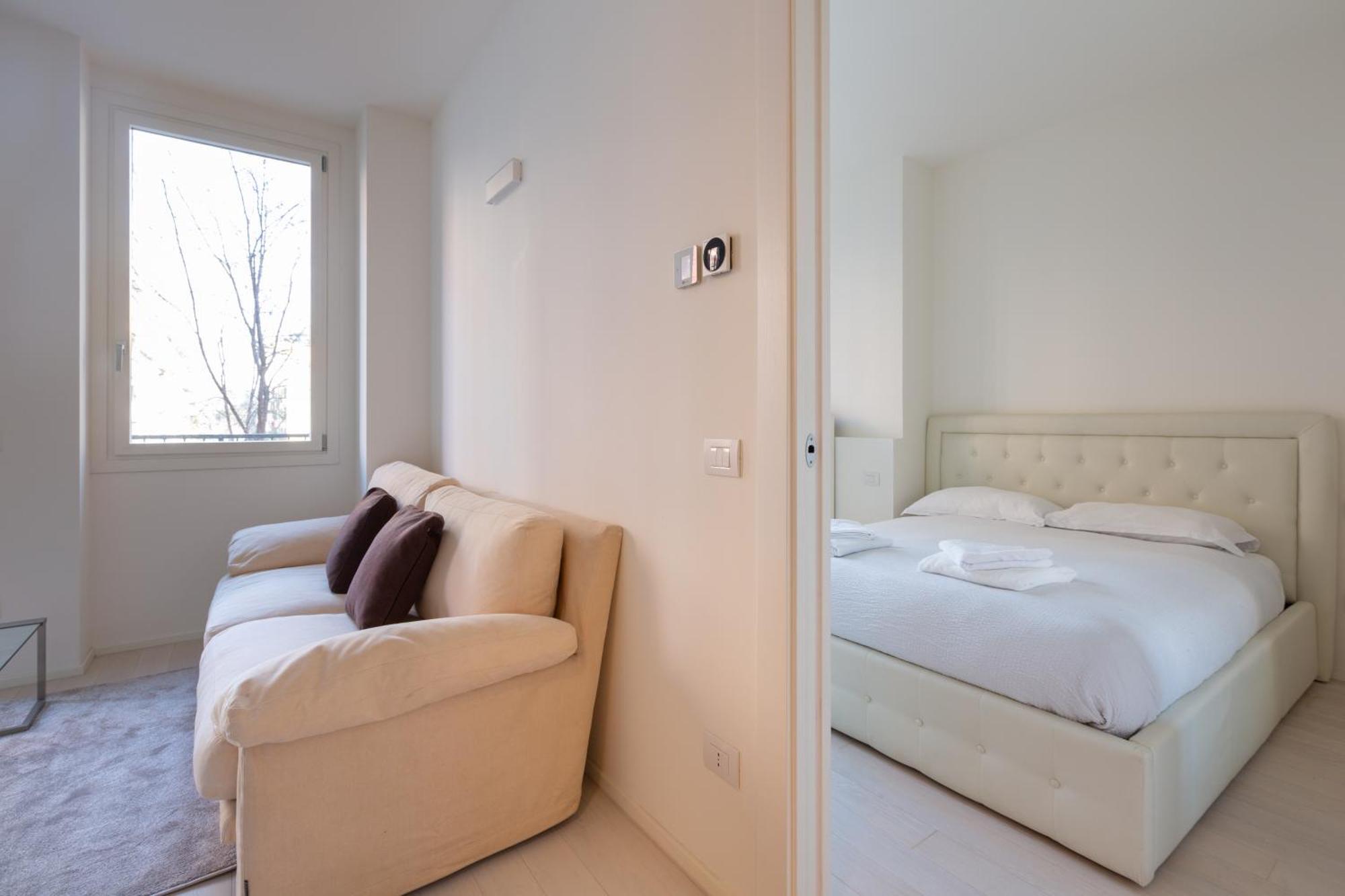 Bullona Elegant Apartment Milan Bagian luar foto