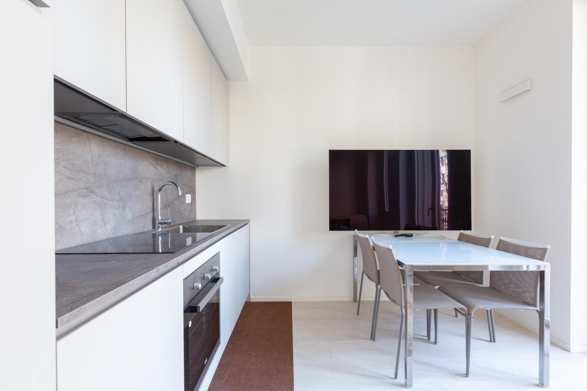 Bullona Elegant Apartment Milan Bagian luar foto