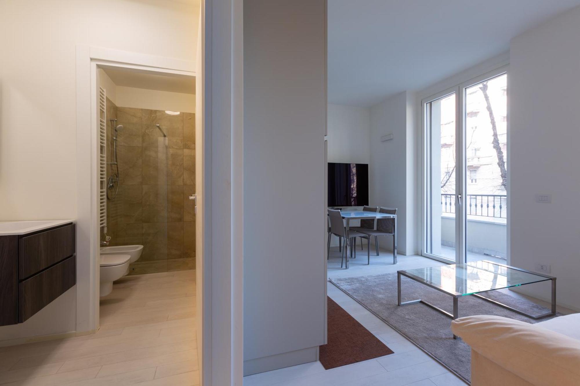 Bullona Elegant Apartment Milan Bagian luar foto